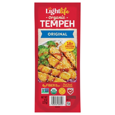 Lightlife Original Soy Tempeh - 8 Oz - Image 1