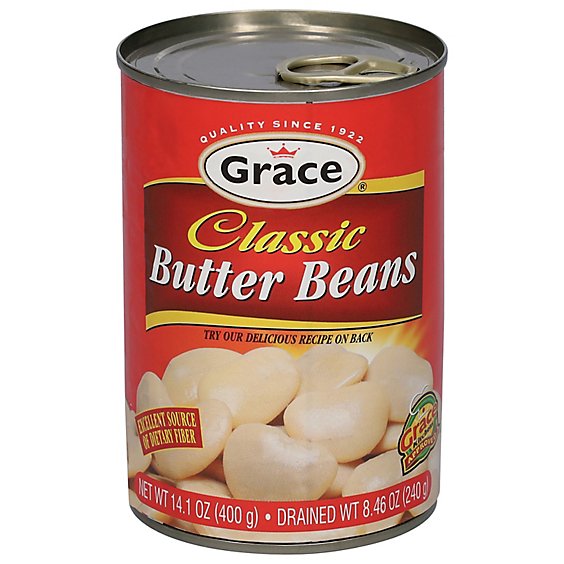 Grace Butter Beans - 14 Oz