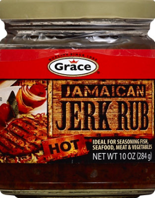 Grace Hot Jerk Rub - 10 Oz - Image 2