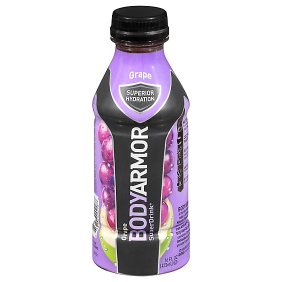 BODYARMOR SuperDrink Sports Drink Grape - 16 Fl. Oz.