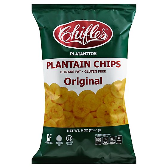 Chifles Chips Plantain Original Bag - 10 Oz