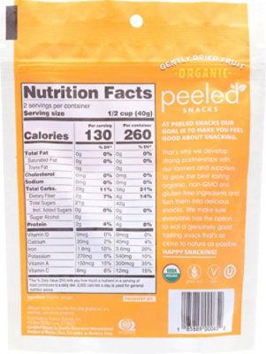 Peeled Organic Snack Dried Mango Much Ado About Mango - 2.8 Oz - Image 6