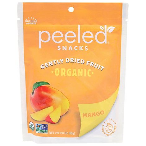 Peeled Organic Snack Dried Mango Much Ado About Mango - 2.8 Oz