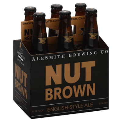 Alesmith Brewing Nut Brown Ale In Bottles - 6-12 Fl. Oz.