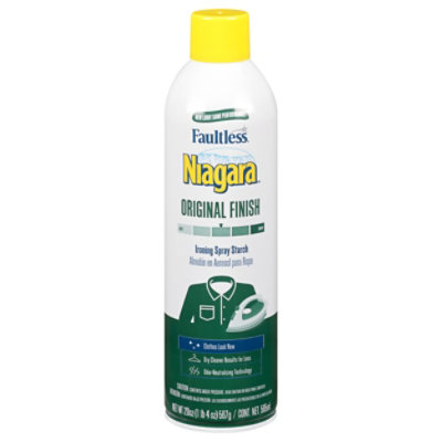 Niagara Spray Starch Plus Original - 20 Fl. Oz. - Image 3