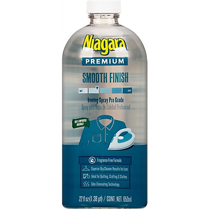 Niagara Spray Starch Plus Original Fresh Linen - 22 Fl. Oz. - Image 2