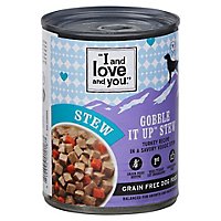 I And Love And You Dog Food Natural Grain & Gluten Free Gobble It Up Stew Can - 13 Oz - Image 3