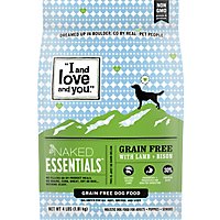 I And Love And You Naked Essentials Dog Food Lamb & Bison Bag - 4 Lb - Image 2