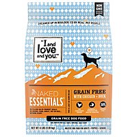 I And Love And You Naked Essentials Dog Food Chicken & Duck Bag - 4 Lb - Image 1