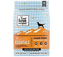 I And Love And You Naked Essentials Dog Food Chicken & Duck Bag - 4 Lb