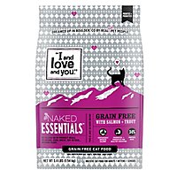 I And Love And You Cat Food Naked Essentials Salmon & Trout - 3.4 Lb - Image 3