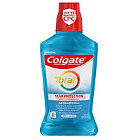 Colgate Total Mouthwash Antigingivitis Antiplaque Peppermint Blast - 16.9 Fl. Oz. - Image 2