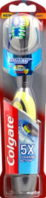 Colgate 360 Degree Total Advanced Toothbrush Powered Floss-Tip Bristles Soft - 1 Count - Image 2