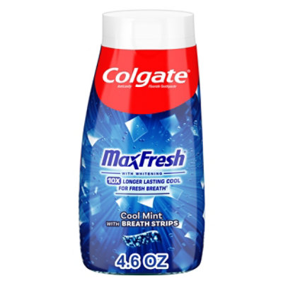 Colgate Max Fresh Liquid Gel 2in1 Toothpaste Gel and Mouthwash - 4.6 Oz - Image 1