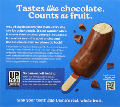 Diana's Milk Chocolate Real Banana Treats - 4-2.3 Oz - Image 5