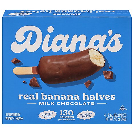 Dianas Bananas Banana Babies Milk Chocolate - 10.5 Oz