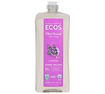 ECOS Dishmate Dish Liquid Lavender Bottle - 25 Fl. Oz.