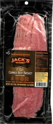 Jacks Gourmet Kosher Corned Beef Sliced - 4 Oz - Image 2