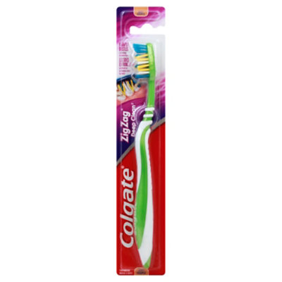 Colgate Zig Zag Deep Clean Manual Toothbrush Soft - Each