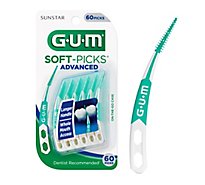 GUM Soft-Picks Wider Advanced - 60 Count