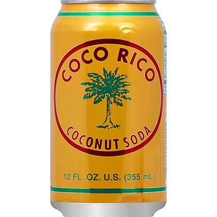 Coco Rico Soda Coconut Can - 6-12 Fl. Oz. - Image 2