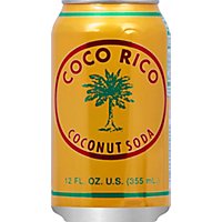 Coco Rico Soda Coconut Can - 6-12 Fl. Oz. - Image 2