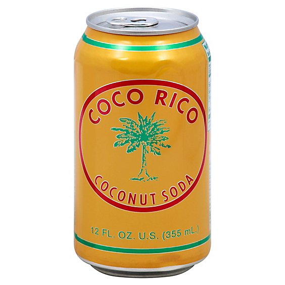 Coco Rico Soda Coconut Can - 6-12 Fl. Oz.