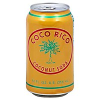 Coco Rico Soda Coconut Can - 6-12 Fl. Oz. - Image 1