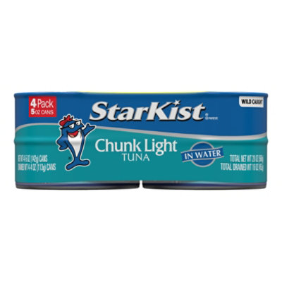 StarKist Tuna Chunk Light in Water - 4-5 Oz - Image 1
