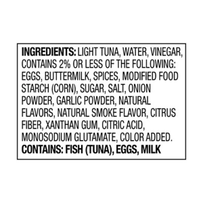 StarKist Tuna Creations Tuna Chunk Light Bacon Ranch - 2.6 Oz - Image 4