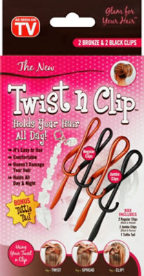 Hair Twist N Clip Assorted - Each - Image 3