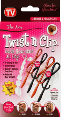 Hair Twist N Clip Assorted - Each - Image 2