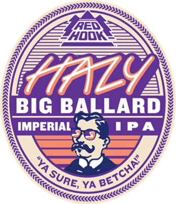 Redhook Hazy Big Ballard Imperial IPA Cans - 4-16 Fl. Oz. - Image 2