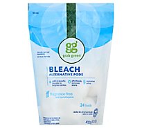 Grab Green Bleach Pods Alternative Fragrance Free 24 Loads Pouch - 15.2 Oz
