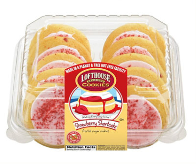 Bakery Cookies Frosted Strawberry Shortcake - Each - Image 1