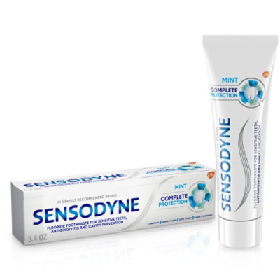 Sensodyne Toothpaste Complete Protection Sensitivity Cavity & Gingivitis - 3.4 Oz - Image 1