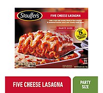 Stouffer's Party Size Cheese Lovers Lasagna Frozen Meal - 96 Oz