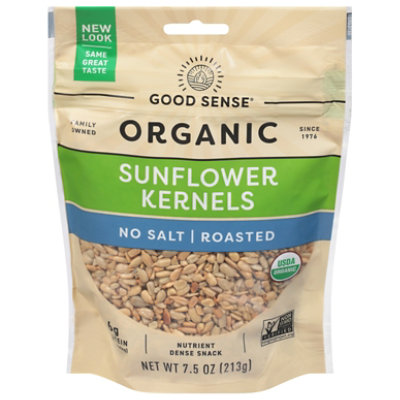 Good Sense Sunflower Kernels Roasted No Salt Organic - 7.5 Oz - Image 2