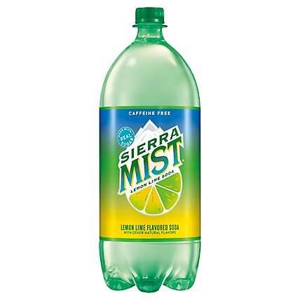 Mist TWST Soda Caffeine Free Lemon Lime - 2 Liter - Image 1