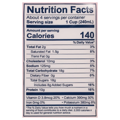 Lifeway Cultured Lowfat Milk Strawberry Banana Kefir - 32 Fl. Oz. - Image 3