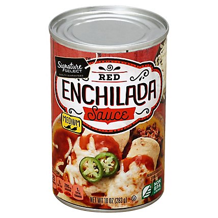 Signature SELECT Enchilada Sauce Red Medium Can - 10 Oz - Image 1