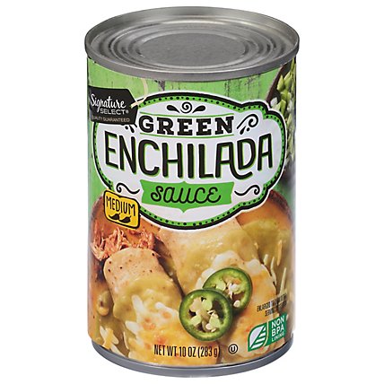 Signature SELECT Enchilada Sauce Green Medium Can - 10 Oz - Image 1