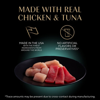 Sheba Pate Premium Gourmet Chicken & Tuna Entree Cat Food Trays  - 2-1.32 Oz - Image 2