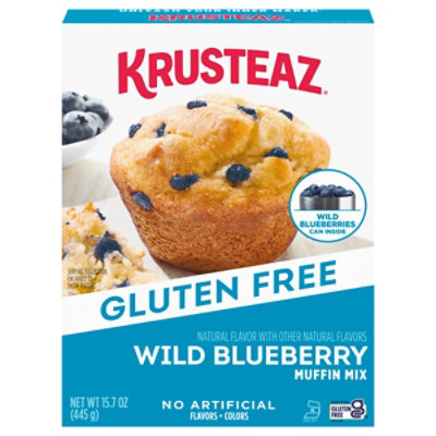 Krusteaz Gluten Free Blueberry Muffin Mix - 15.7 Oz - Image 1