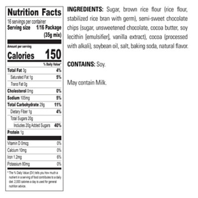 Krusteaz Gluten Free Double Chocolate Brownie Mix - 20 Oz - Image 5