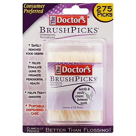 The Doctors Brush Picks - 275 Count