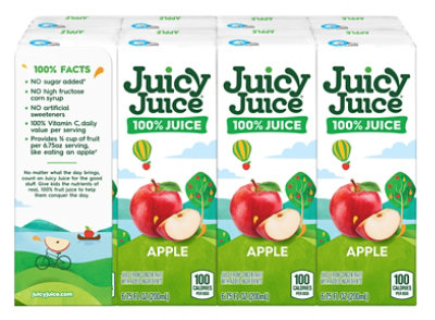 Juicy Juice Apple 100% Juice Box - 8-6.75 Fl. Oz. - Image 4