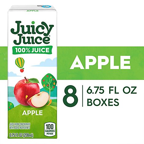 Juicy Juice Juice Blend Apple - 8-6.75 Fl. Oz.