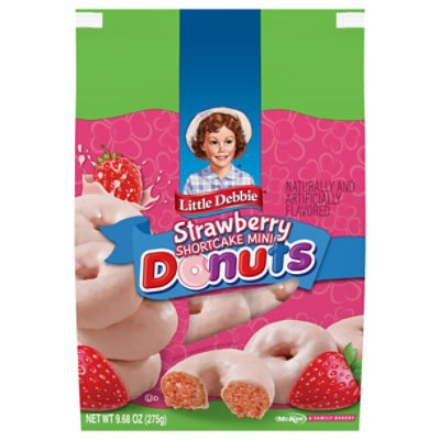 Little Debbie Strawberry Bagged Mini Donuts - 9.46 Oz - Image 2