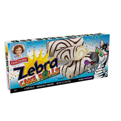 Little Debbie Rolls Cake Zebra - 6 Count - Image 1